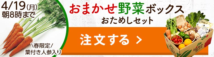 おまかせ野菜ボックス おためしセット