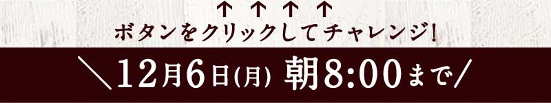 期間限定12/6(月)朝8:00まで