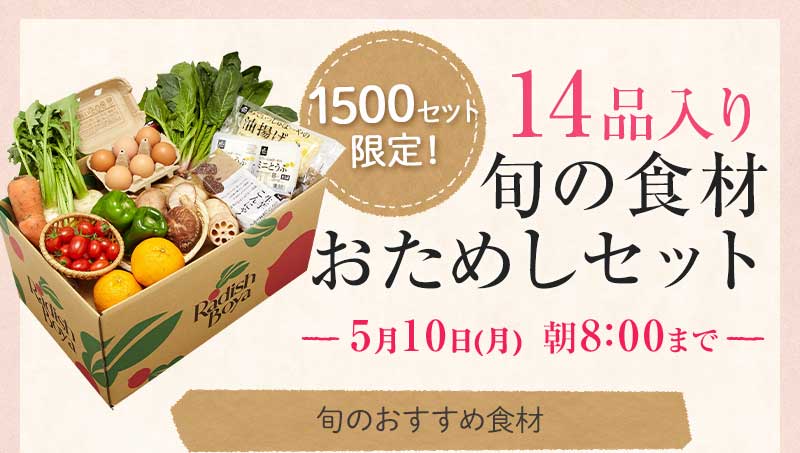 送料無料 金額返金保証 おまかせ野菜ボックス おためしセット 1,980円(税込) 期間限定5/10(月)朝8:00まで