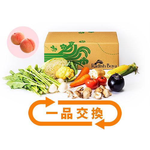 めぐる野菜箱　M・1品交換可果物