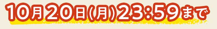 
1/20(月)23:59まで
