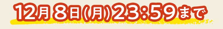 1/20(月)23:59まで