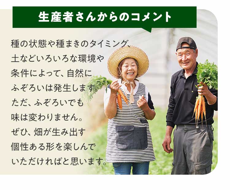 生産者さんからのコメント