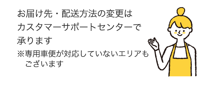 配送について