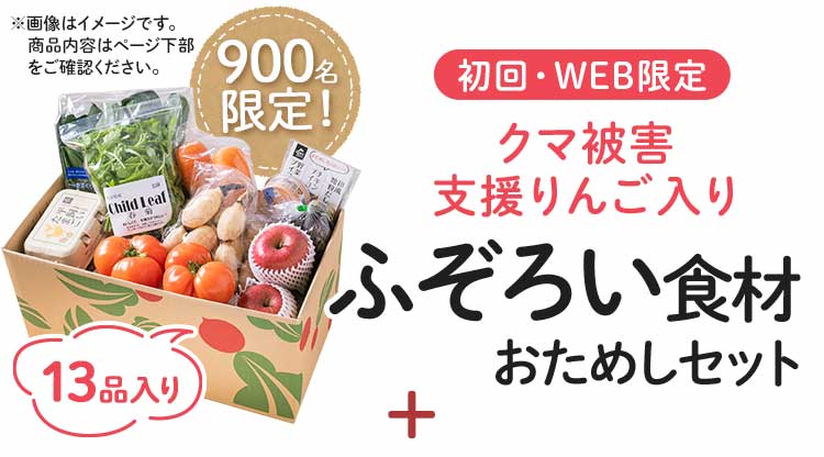 送料無料 数量限定 ふぞろい食材おためしセット