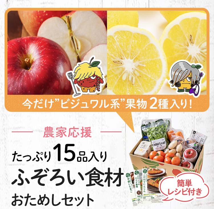 送料無料 数量限定 ふぞろい食材おためしセット