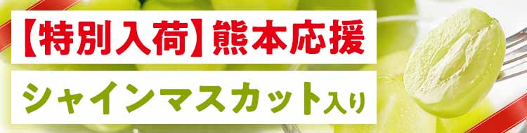 特別入荷 シャインマスカット入り