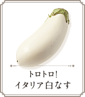トロトロ！イタリア白なす