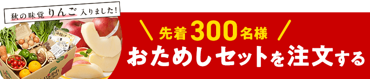 お野菜献立おためしセット