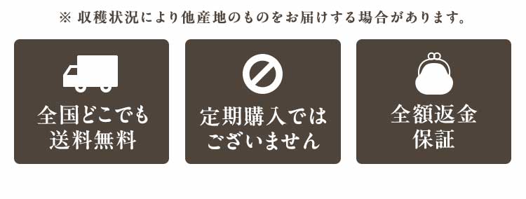 全国どこでも送料無料・定期ではありません・全額返金保証