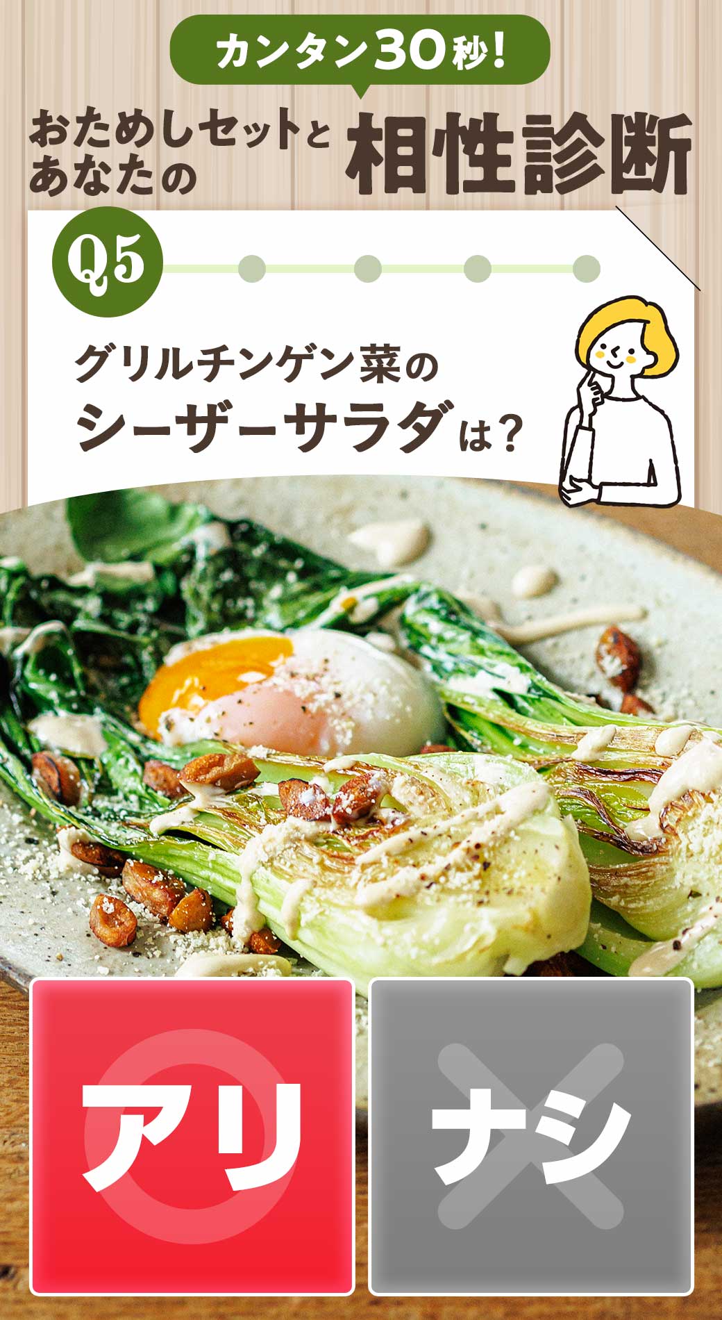 30秒で診断　あなたのお悩み解決度は？