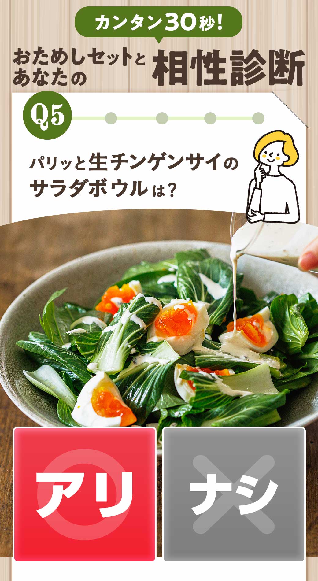 30秒で診断　あなたのお悩み解決度は？