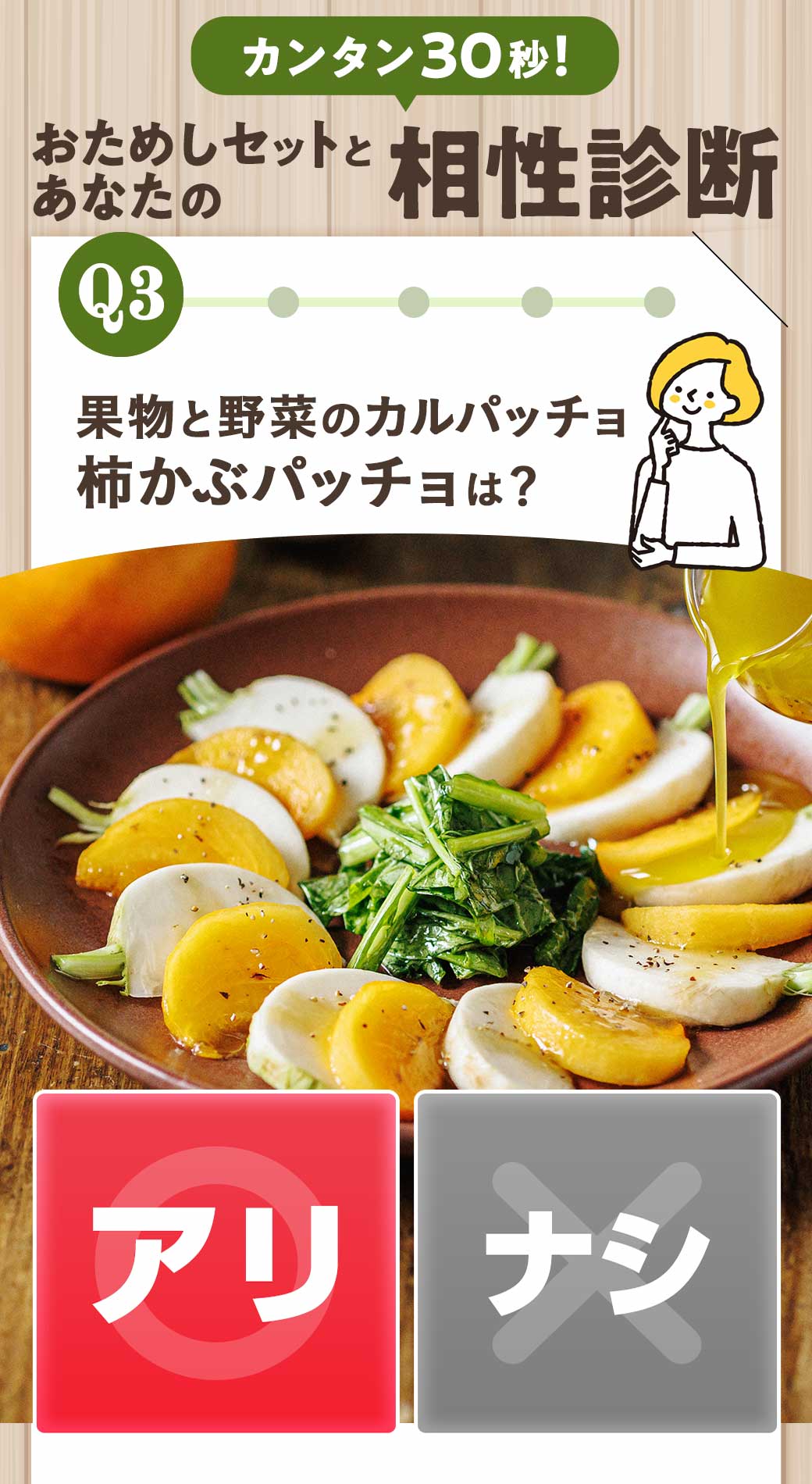30秒で診断　あなたのお悩み解決度は？