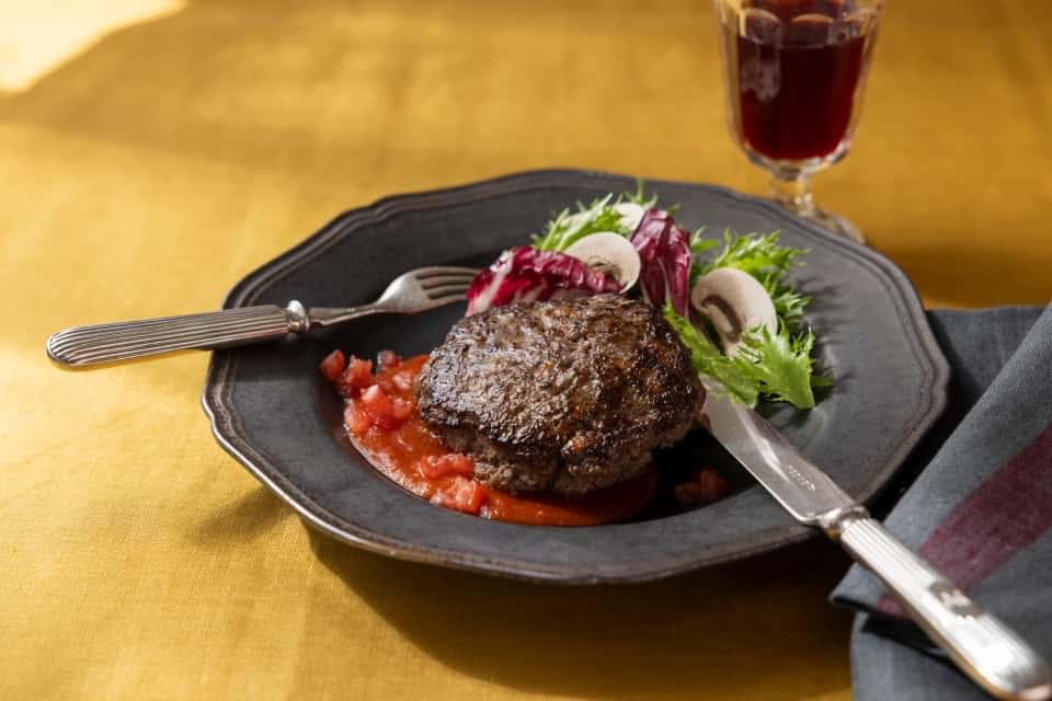 エゾ鹿肉　ハンバーグ