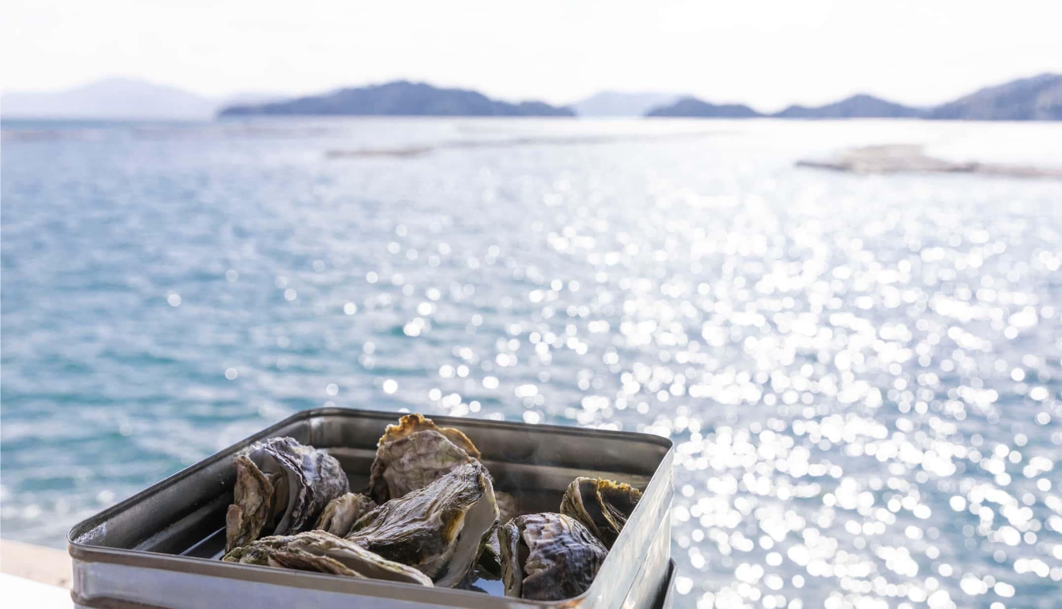 小粒の牡蠣も、適材適所でムダなくおいしく