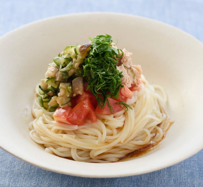しば漬け和え麺