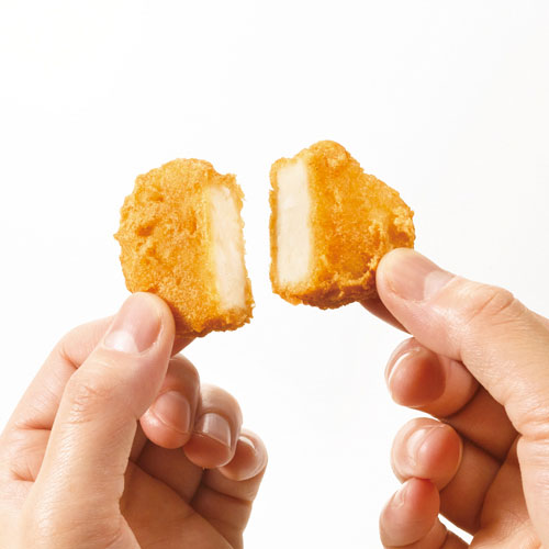 たぬき 希少 チキンナゲット 10個 白 トランプ