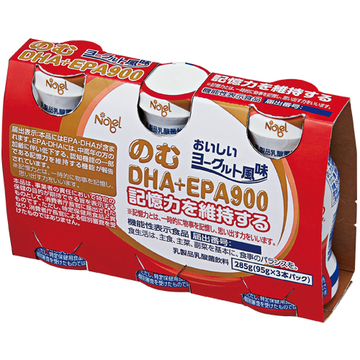 ＤＨＡ+ＥＰＡ乳酸菌飲料３本