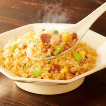 国産野菜と煮豚の蝦醤香る直火炒めチャーハン