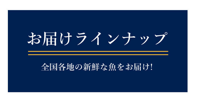 お届けラインナップ