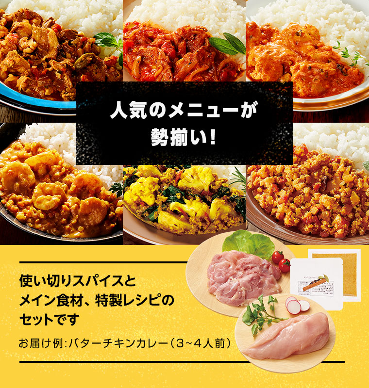 スパイスカレーセット