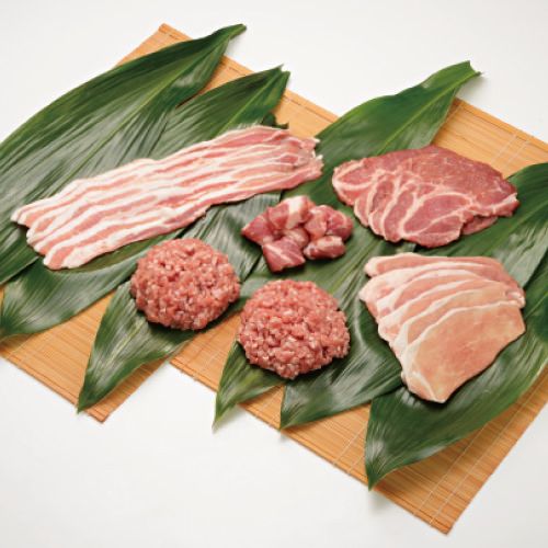 らでぃっしゅぼーやの豚肉クラブ　丹沢高原豚使い切り６Pコース