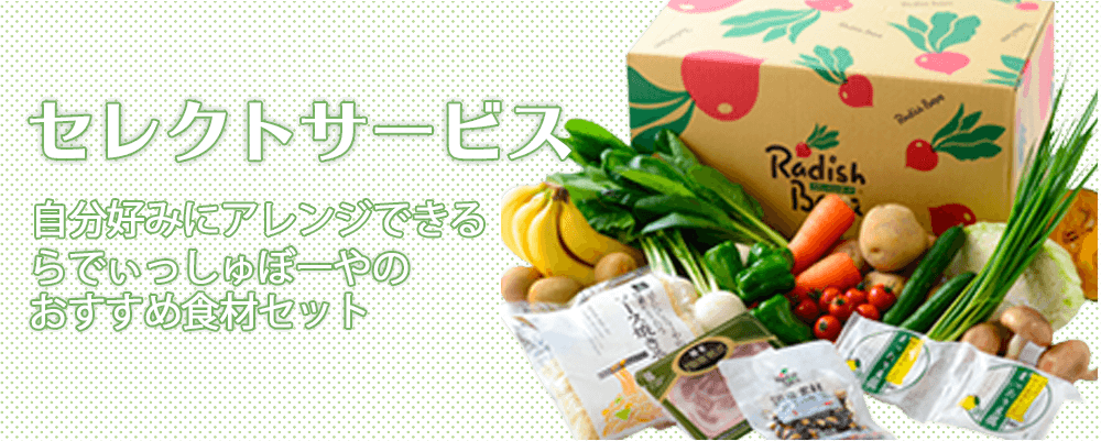 契約商品一覧 ぱれっと らでぃっしゅぼーや 有機野菜 無添加食材の宅配ネットスーパー
