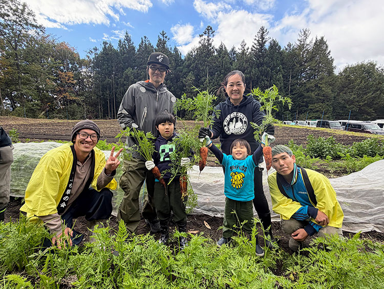 秋の恵を収穫体験！