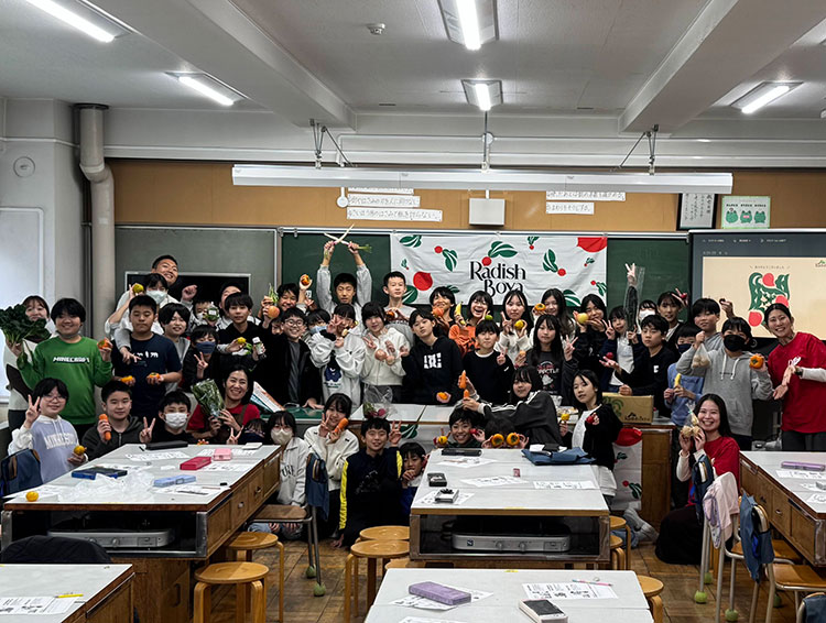 フードロス削減をテーマに出前授業