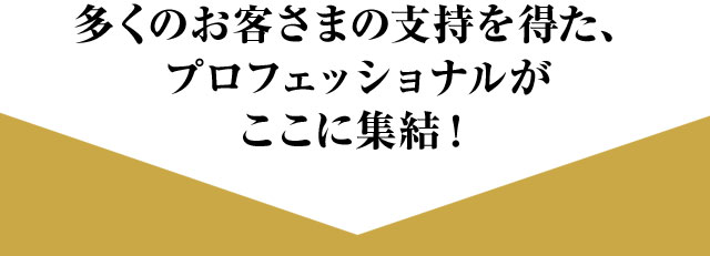 プロフェッショナルが集結