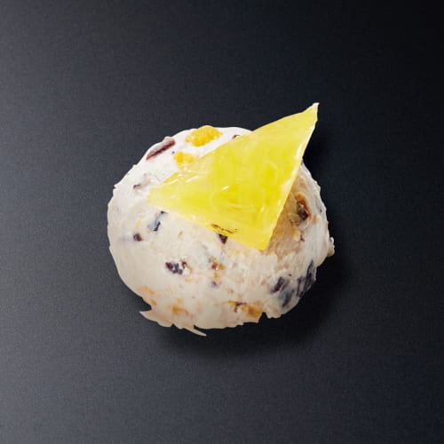 クリームチーズと八朔ゼリー寄せ