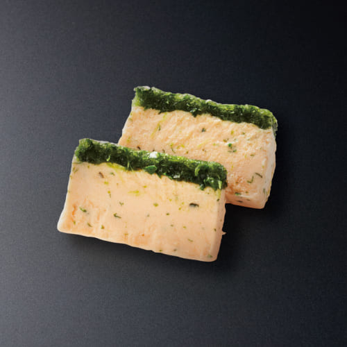 サーモンとほうれん草テリーヌ