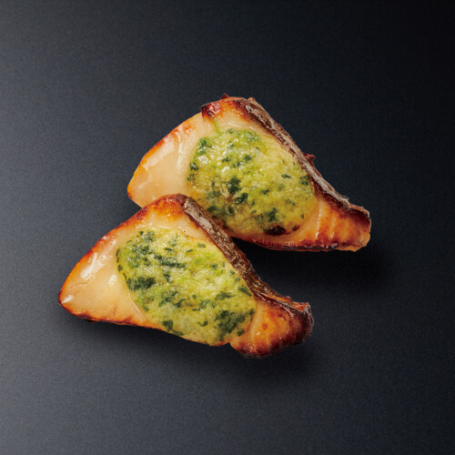 鰆のグリーンソース焼